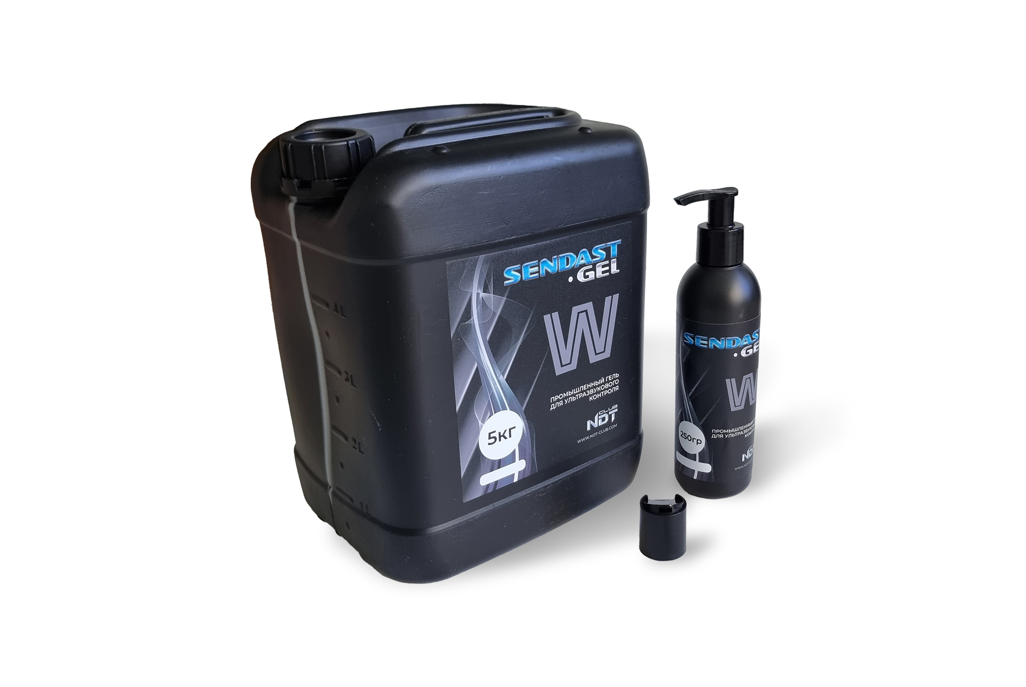 SENDAST GEL–W гель для ультразвукового контроля в канистре и баллоне