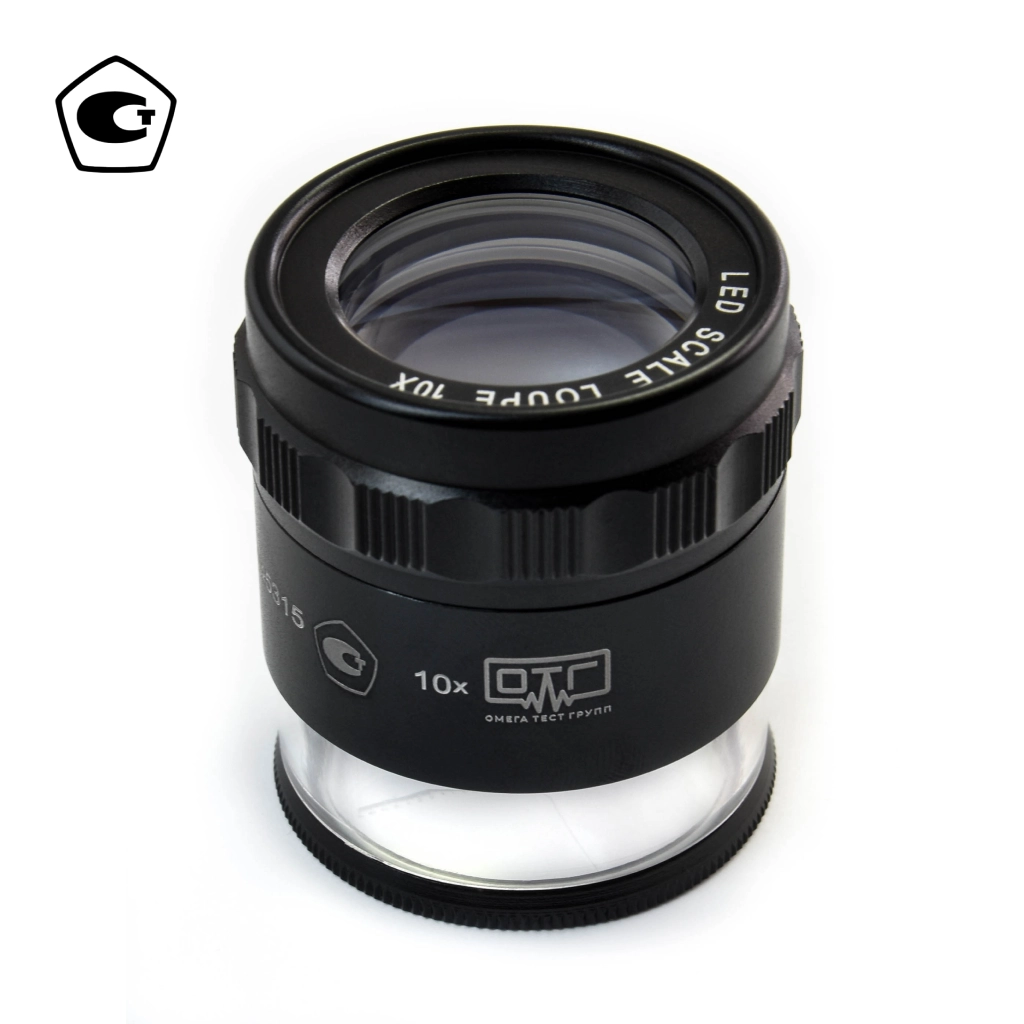 Лупа измерительная ЛИ-3-10х с подсветкой