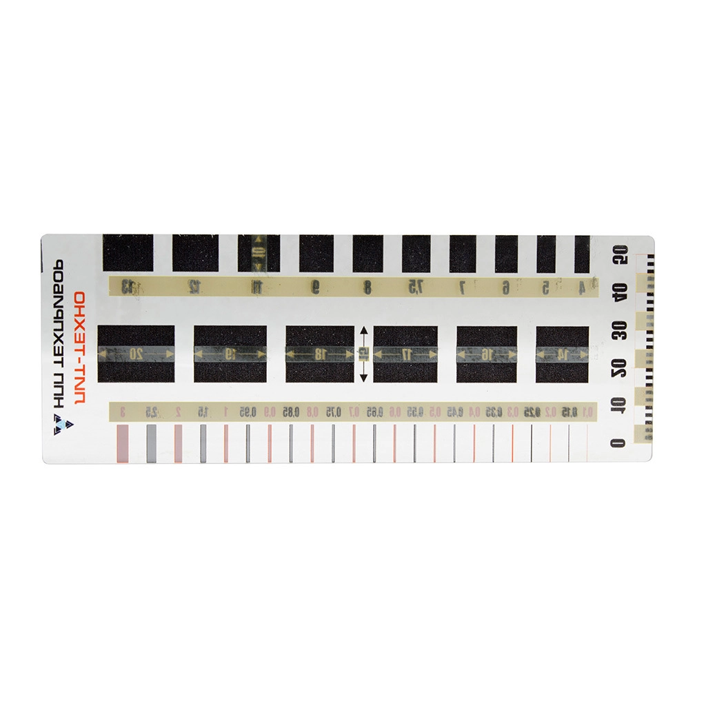 ЛИТ-Техно шаблон для измерения трещин