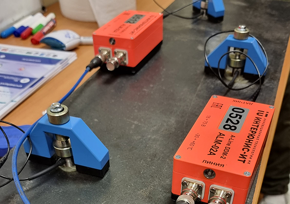 A-Line DDM-2 АЭ комплекс подключение преобразователей