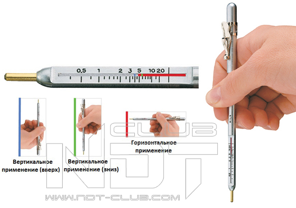 PosiPen толщиномер покрытий Defelsko