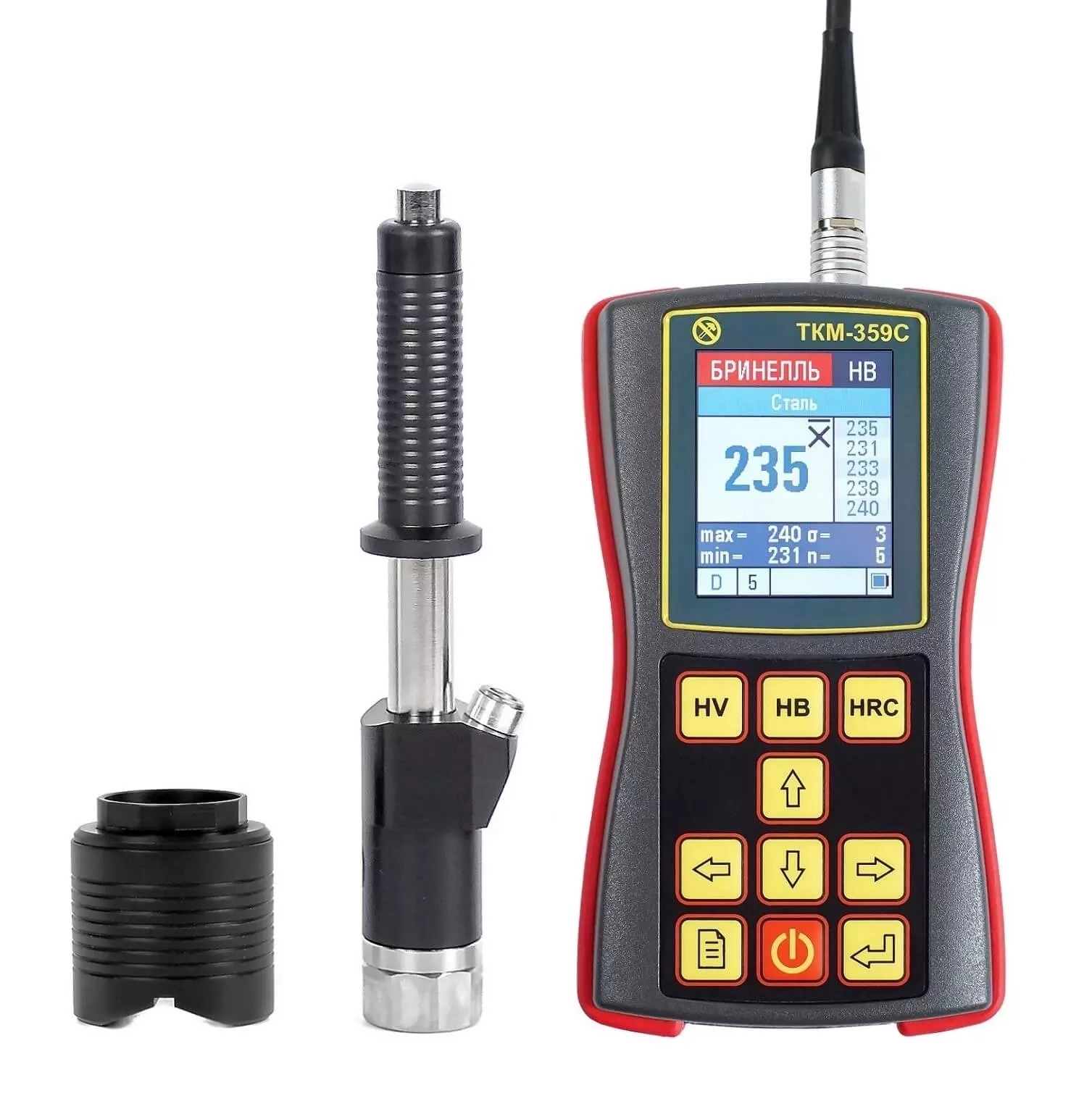 ТКМ-359С твердомер динамический комплект специальный