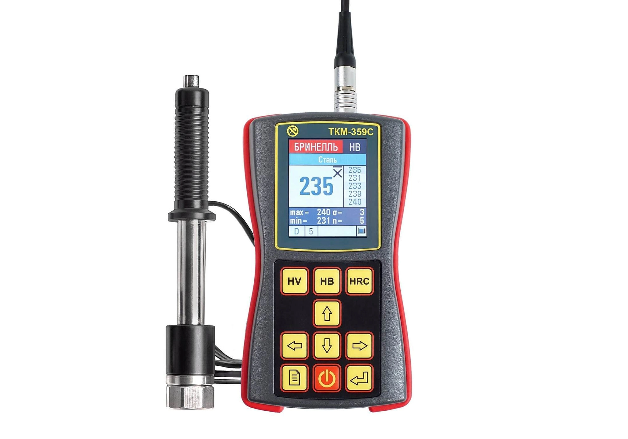 ТКМ-359С твердомер динамический базовый комплект