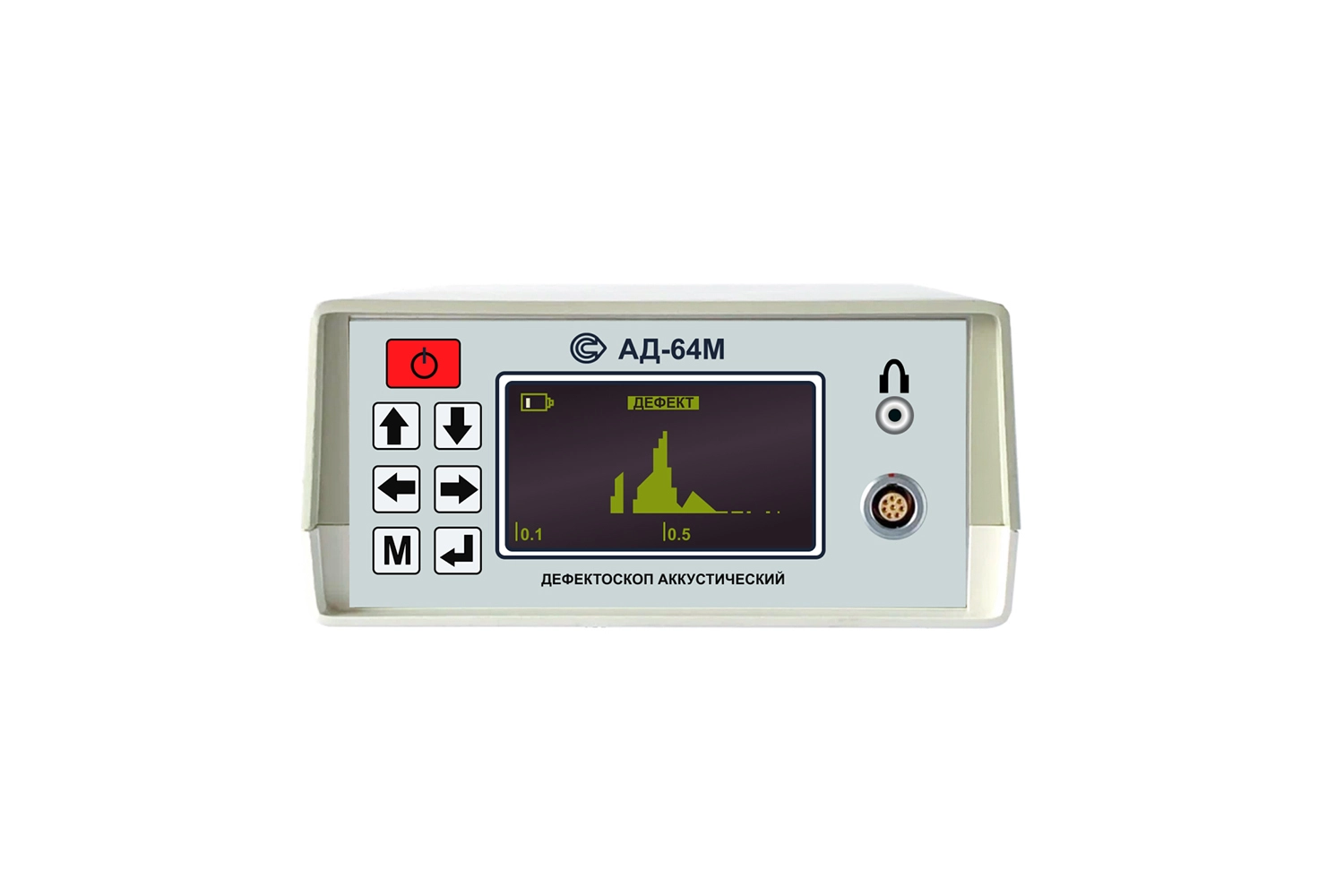 АД-64М дефектоскоп акустический