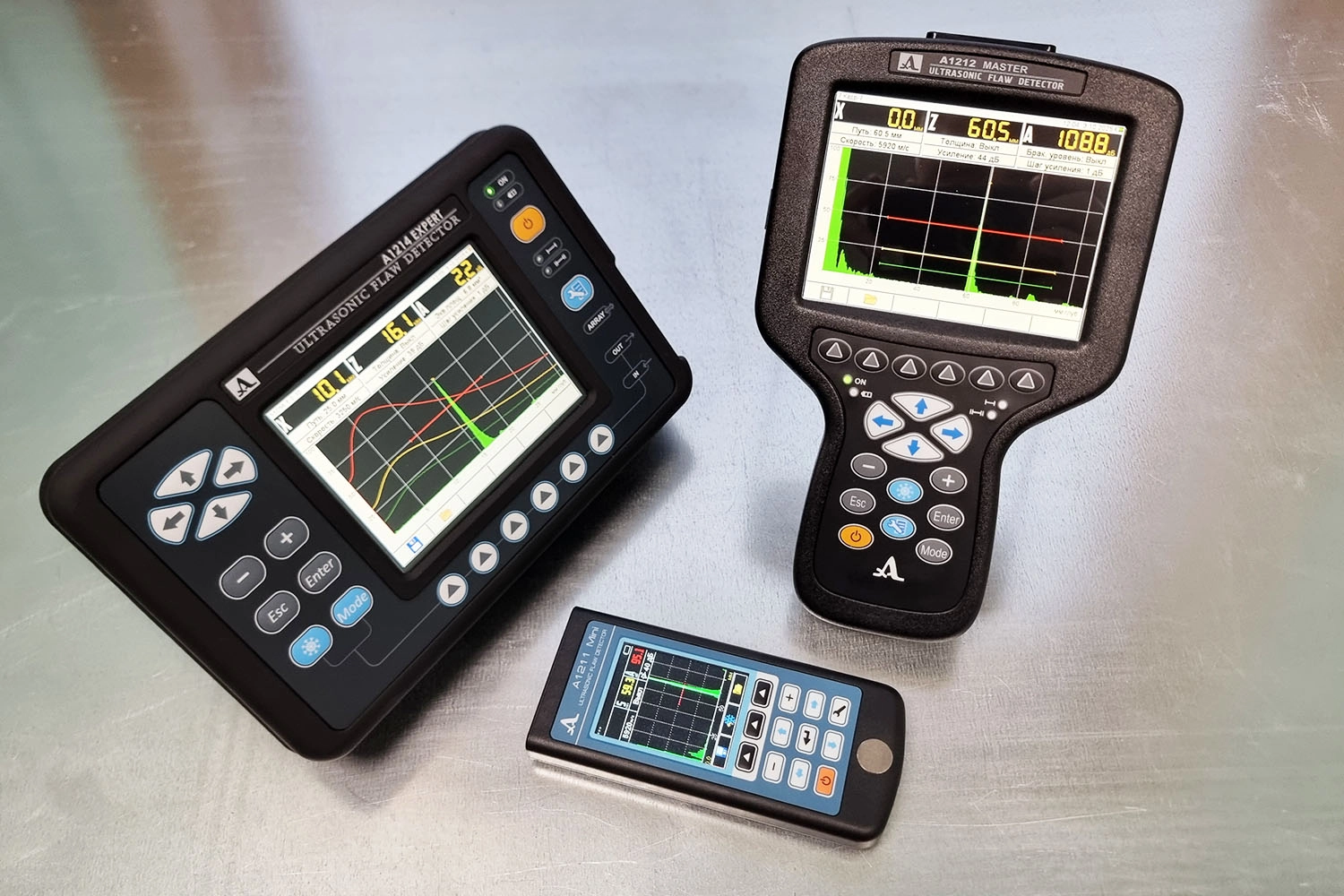 Дефектоскопы АКС - А1212 MASTER, A1214EXPERT, A1211 Mini