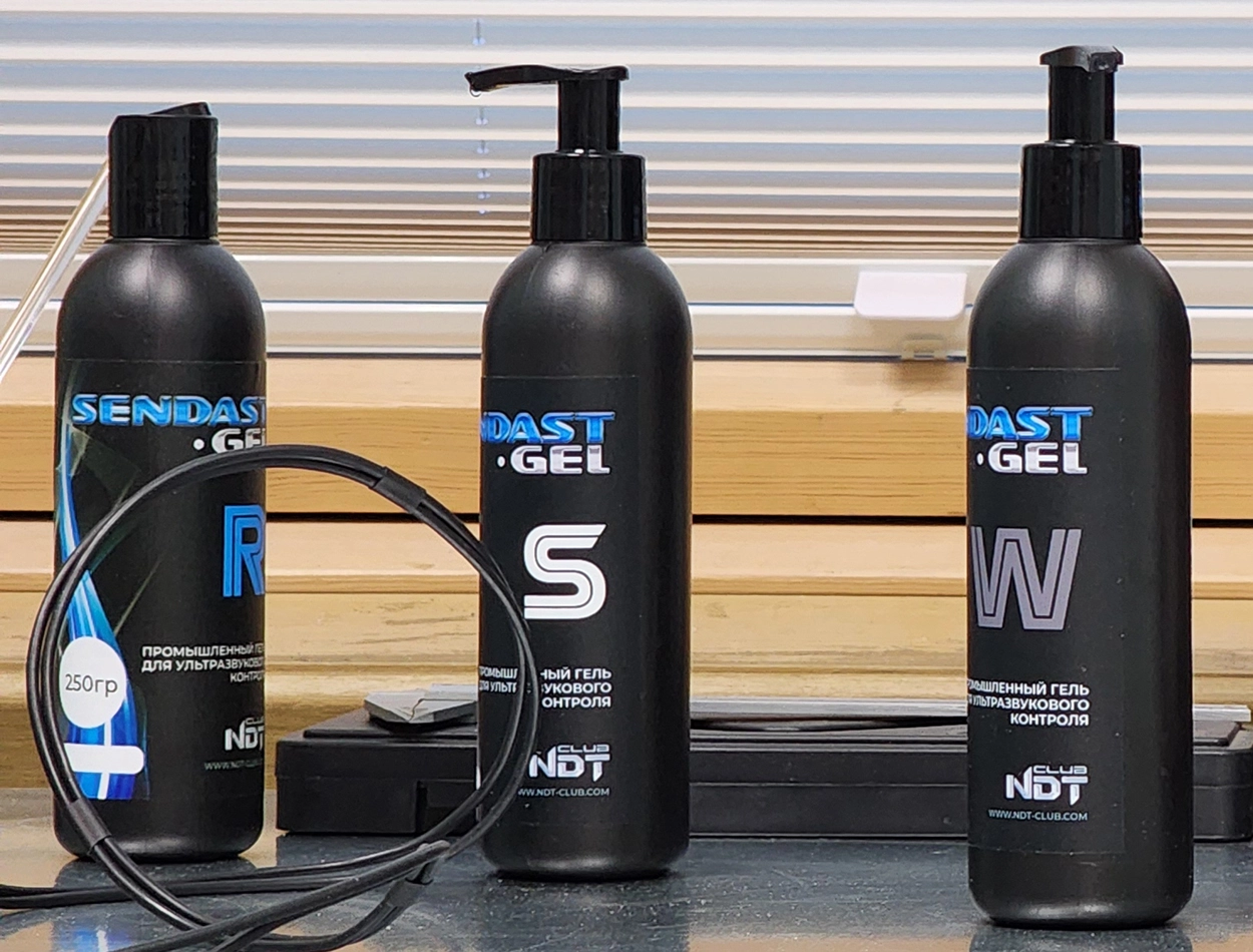 Промышленный гель для УЗК SENDAST GEL S/W/R видео обзоры